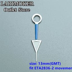 LARIMOKER Luminous GMT Watch Hands Fit Mingzhu DG 3804 NH34 ETA2836-2 Movement