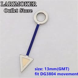 LARIMOKER Luminous GMT Watch Hands Fit Mingzhu DG 3804 NH34 ETA2836-2 Movement