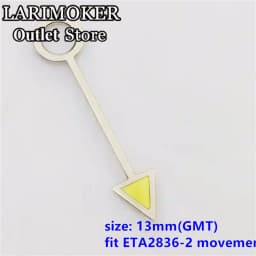 LARIMOKER Luminous GMT Watch Hands Fit Mingzhu DG 3804 NH34 ETA2836-2 Movement