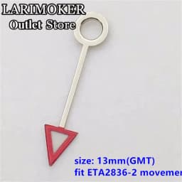 LARIMOKER Luminous GMT Watch Hands Fit Mingzhu DG 3804 NH34 ETA2836-2 Movement