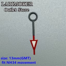 LARIMOKER Luminous GMT Watch Hands Fit Mingzhu DG 3804 NH34 ETA2836-2 Movement