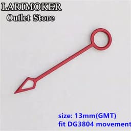 LARIMOKER Luminous GMT Watch Hands Fit Mingzhu DG 3804 NH34 ETA2836-2 Movement