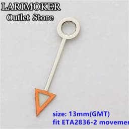 LARIMOKER Luminous GMT Watch Hands Fit Mingzhu DG 3804 NH34 ETA2836-2 Movement