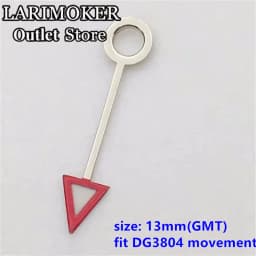 LARIMOKER Luminous GMT Watch Hands Fit Mingzhu DG 3804 NH34 ETA2836-2 Movement