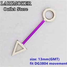 LARIMOKER Luminous GMT Watch Hands Fit Mingzhu DG 3804 NH34 ETA2836-2 Movement