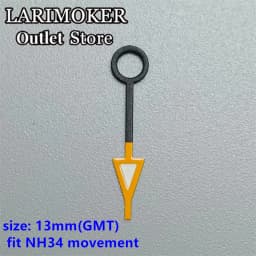 LARIMOKER Luminous GMT Watch Hands Fit Mingzhu DG 3804 NH34 ETA2836-2 Movement