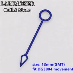 LARIMOKER Luminous GMT Watch Hands Fit Mingzhu DG 3804 NH34 ETA2836-2 Movement