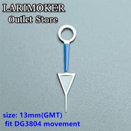 LARIMOKER Luminous GMT Watch Hands Fit Mingzhu DG 3804 NH34 ETA2836-2 Movement