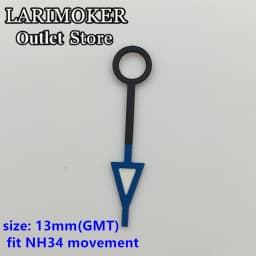 LARIMOKER Luminous GMT Watch Hands Fit Mingzhu DG 3804 NH34 ETA2836-2 Movement