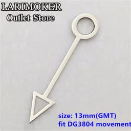 LARIMOKER Luminous GMT Watch Hands Fit Mingzhu DG 3804 NH34 ETA2836-2 Movement