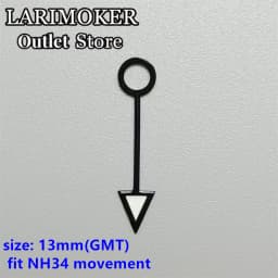 LARIMOKER Luminous GMT Watch Hands Fit Mingzhu DG 3804 NH34 ETA2836-2 Movement