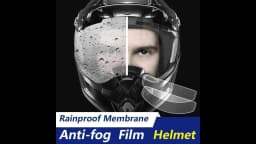 New Universal Motorcycle Helmet Clear Patch Film Anti-fog and Rain Film Durable Nano Coating Sticker Film Helmet Motocross