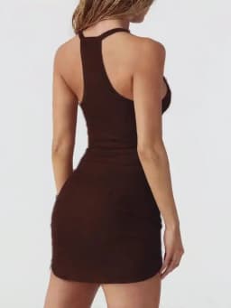 New Suspender Wrapped Hip Short Skirt Y2K European and American Sexy Spicy Girl Dress for Women