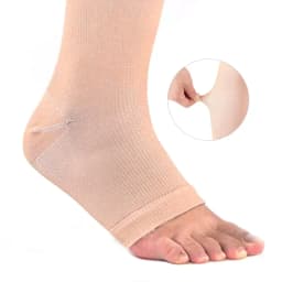 1 Pair Toe to Knee Compression Socks Elastic Calf Support Stockings for Varicose Veins Circulation Aid Medical Compression Wear