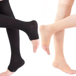 1 Pair Toe to Knee Compression Socks Elastic Calf Support Stockings for Varicose Veins Circulation Aid Medical Compression Wear