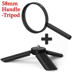KnightX 58mm Prism Filter Kaleidoscope FX Split Diopter Special Effects Photography Accessorie for Canon Nikon Olympus