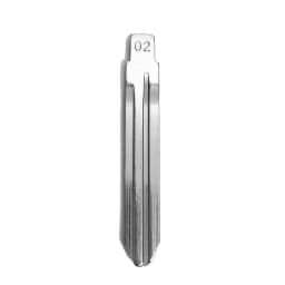10PCS TOY43 TOY43AT Car Key Blade 02# KD Key Blade for KD VVDI KEYDIY XHORSE for Toyota Corolla Camry Aixo Hilux Wish Vios