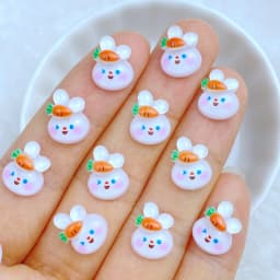 50pcs New Cute 9mm Resin Mini Penguin Series Flat back Stone Figurines DIY Wedding Scrapbook Manicure Accessories