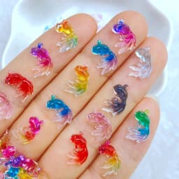 50pcs New Cute 9mm Resin Mini Penguin Series Flat back Stone Figurines DIY Wedding Scrapbook Manicure Accessories