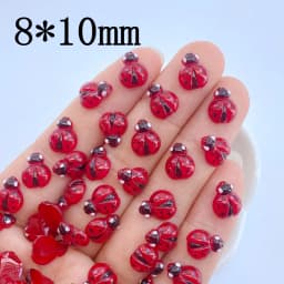 50pcs New Cute 9mm Resin Mini Penguin Series Flat back Stone Figurines DIY Wedding Scrapbook Manicure Accessories
