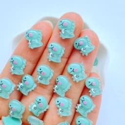 50pcs New Cute 9mm Resin Mini Penguin Series Flat back Stone Figurines DIY Wedding Scrapbook Manicure Accessories