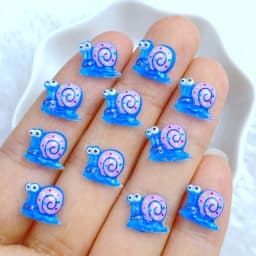 50pcs New Cute 9mm Resin Mini Penguin Series Flat back Stone Figurines DIY Wedding Scrapbook Manicure Accessories