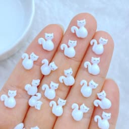 50pcs New Cute 9mm Resin Mini Penguin Series Flat back Stone Figurines DIY Wedding Scrapbook Manicure Accessories