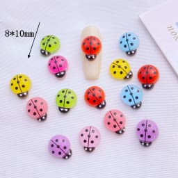 50pcs New Cute 9mm Resin Mini Penguin Series Flat back Stone Figurines DIY Wedding Scrapbook Manicure Accessories