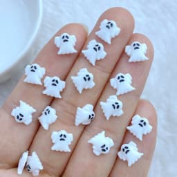 50pcs New Cute 9mm Resin Mini Penguin Series Flat back Stone Figurines DIY Wedding Scrapbook Manicure Accessories