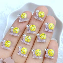 50pcs New Cute 9mm Resin Mini Penguin Series Flat back Stone Figurines DIY Wedding Scrapbook Manicure Accessories