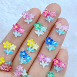 50pcs New Cute 9mm Resin Mini Penguin Series Flat back Stone Figurines DIY Wedding Scrapbook Manicure Accessories