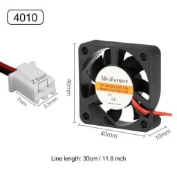 3010/4010/5015/5010/ DC Cooling Fan Centrifugal Blower Fan 5V 12V / 24V Brushless 2-Wire Cooling Fan For 3D Printer Accessories