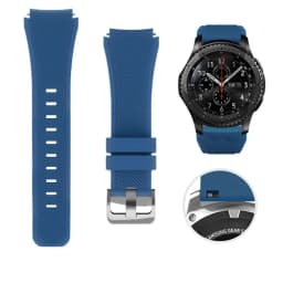 20mm 22mm Band for Samsung Galaxy Watch 3 4 5 46mm/42mm/active 2 Gear S3 Frontier/S2/Sport Silicone Bracelet Huawei GT 2 Strap