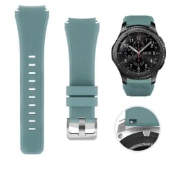 20mm 22mm Band for Samsung Galaxy Watch 3 4 5 46mm/42mm/active 2 Gear S3 Frontier/S2/Sport Silicone Bracelet Huawei GT 2 Strap