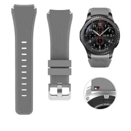 20mm 22mm Band for Samsung Galaxy Watch 3 4 5 46mm/42mm/active 2 Gear S3 Frontier/S2/Sport Silicone Bracelet Huawei GT 2 Strap