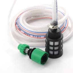 2~10M Household Portable Battery Washer Gun High Pressure Car Washing Machine Water Inlet Hose Filter Kit Suction Pipe Set