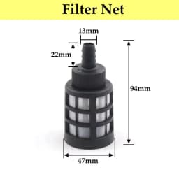2~10M Household Portable Battery Washer Gun High Pressure Car Washing Machine Water Inlet Hose Filter Kit Suction Pipe Set