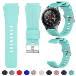 22mm Silicone Bands for Samsung Galaxy Watch 3 45mm/Gear S3 Classic/Frontier/Huawei Watch GT 2 3 Pro 46mm Amazfit GTR/Pace Strap