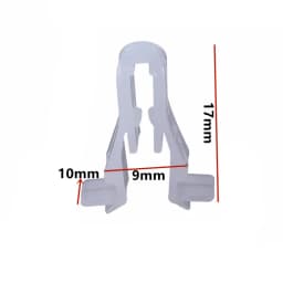 50Pcs/Box Car Dashboard DVD CD Navigation A/C Panel Air Conditioning Switch Audio Radio Auto Boxed Fasteners Clips