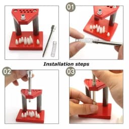 Watch Repair Watchmakers Fitting Presser Tool Kit Hand Remover Plunger Puller Remover Fitting For Watchmaker Tools