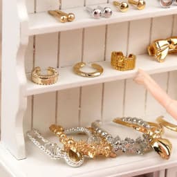 Fashion Mini Pearl Jewelry Necklace Earrings For BJD Dolls Bracelet For 1/6 Doll Clothes Accessories Decoration Kids Diy Toys