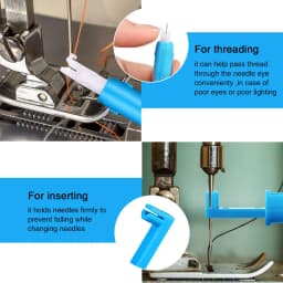 1/2pcs Household Sewing Machine Threading Device Automatic Needle Inserting Machine Threading Machine Sewing Tool Accessories