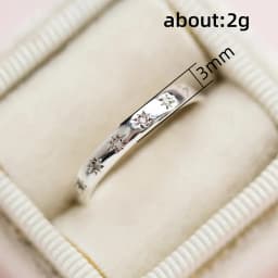 Huitan Korean Style Simple Metal Rings for Women Inlaid Shiny CZ Stone Daily Wearable Accessories Versatile Lady Finger Jewelry
