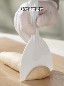 Cake Knife Plastic Scraper Butter Dough Cutter DIY Baking Kitchen Tools Soft-Scratch Boards Chocolate Shovel Tri-Angle