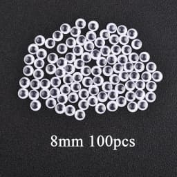 DIY Movable Eyes Simulation Animal Eyeball Black White Color Self-Adhesive Doll Eye Kindergarten Children Craft Supplies