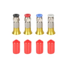 3D Printer Parts Filament Dryer Box 2.5x4mm PTFE Tube DIY Dry Box PC4-M6 Pneumatic Connector with Nut for PLA ABS Filaments