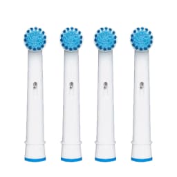 4-20pcs Brush Head Nozzles for Braun Oral B Electric Toothbrush Replacement Head Refill Sensitive Clean Cross Action for Oralb