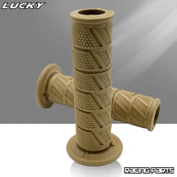 Retro Moto Grip Classic Scooter Parts Vintage 7/8" 22 24mm Motobike Handle Bar For Cafe Racer Rubber Motorcycle Handlebar