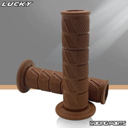 Retro Moto Grip Classic Scooter Parts Vintage 7/8" 22 24mm Motobike Handle Bar For Cafe Racer Rubber Motorcycle Handlebar