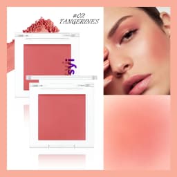 Monochrome blush, brightening matte cosmetics, highlighting, expansion color, youthful and natural makeup